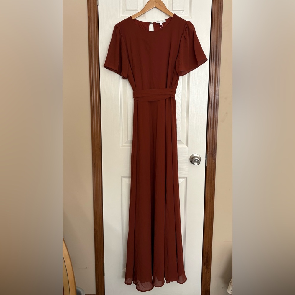 Baltic Born Terracotta maxi Dress